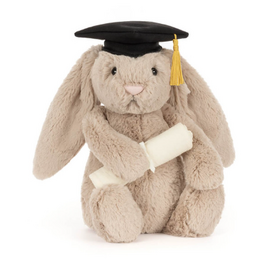 Jellycat Bashful Bunny Graduation Outfit
