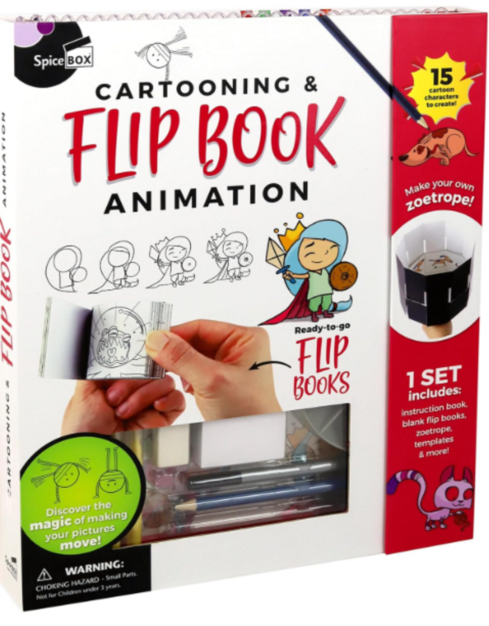 SpiceBox Picasso Flip Book Animation