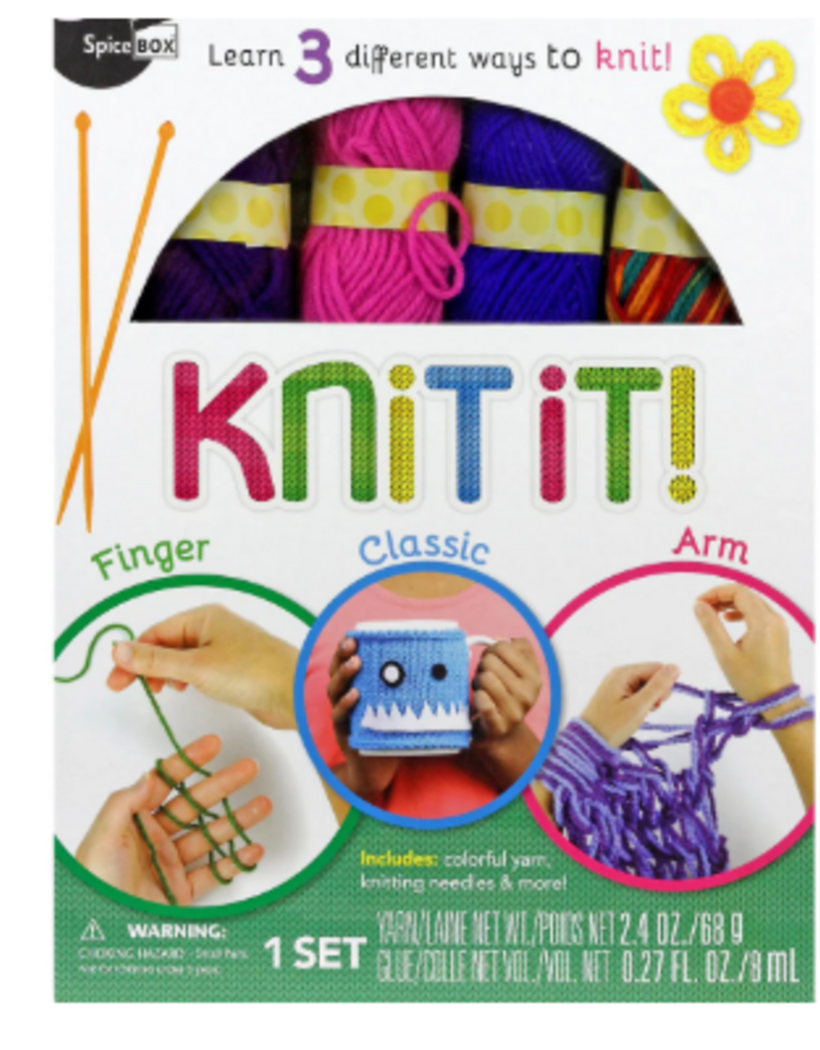 SpiceBox Make & Play Knit It!