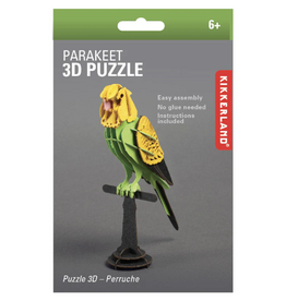 Kikkerland PARAKEET 3D PUZZLE