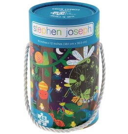 Stephen Joseph GLOW IN THE DARK PUZZLE FOREST BUGS 48pc