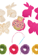 Stephen Joseph WOODEN LACING CARDS GARDEN