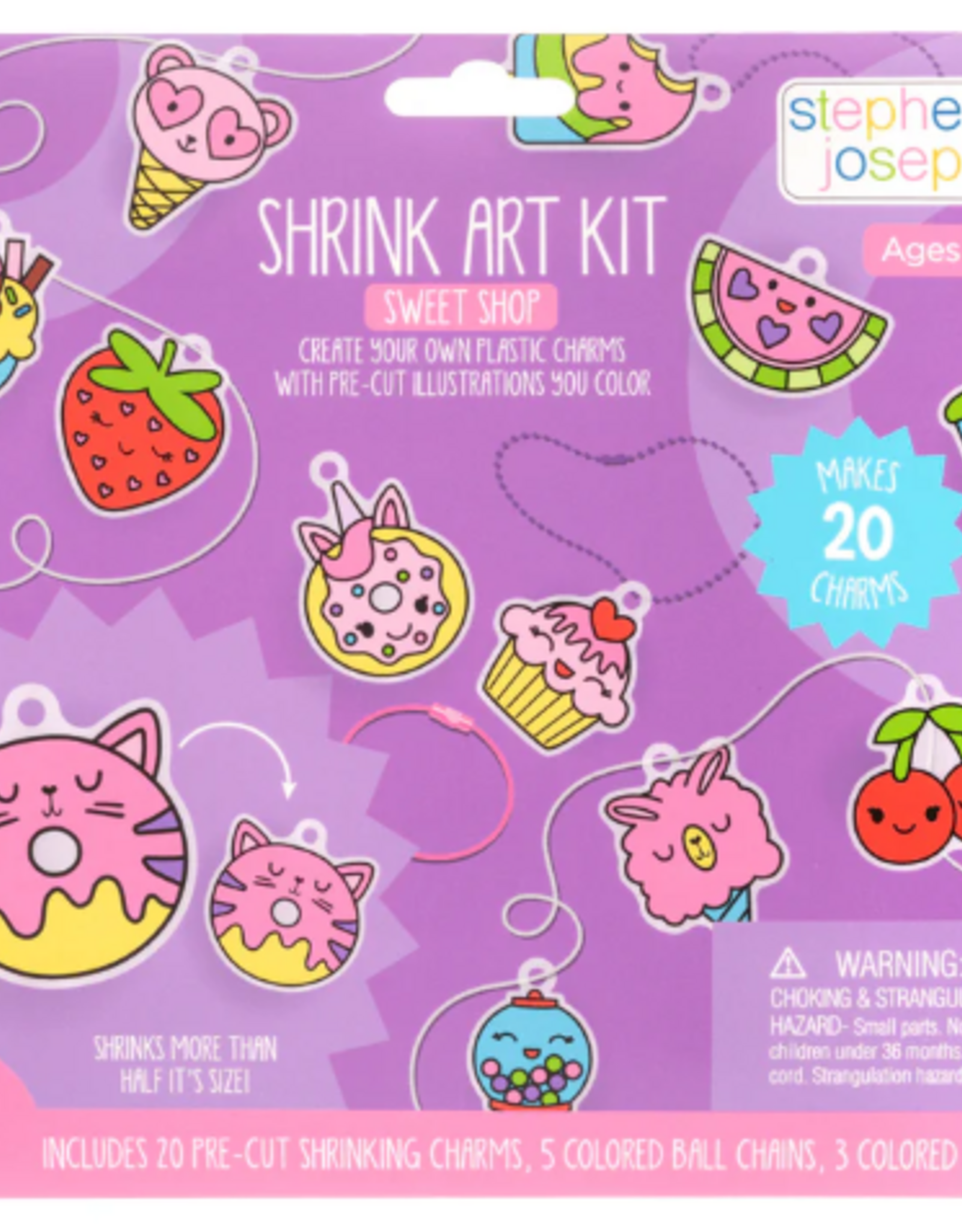 Stephen Joseph SHRINK ART SWEET SHOP