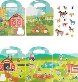 Stephen Joseph REUSABLE STICKER BOOK FARM