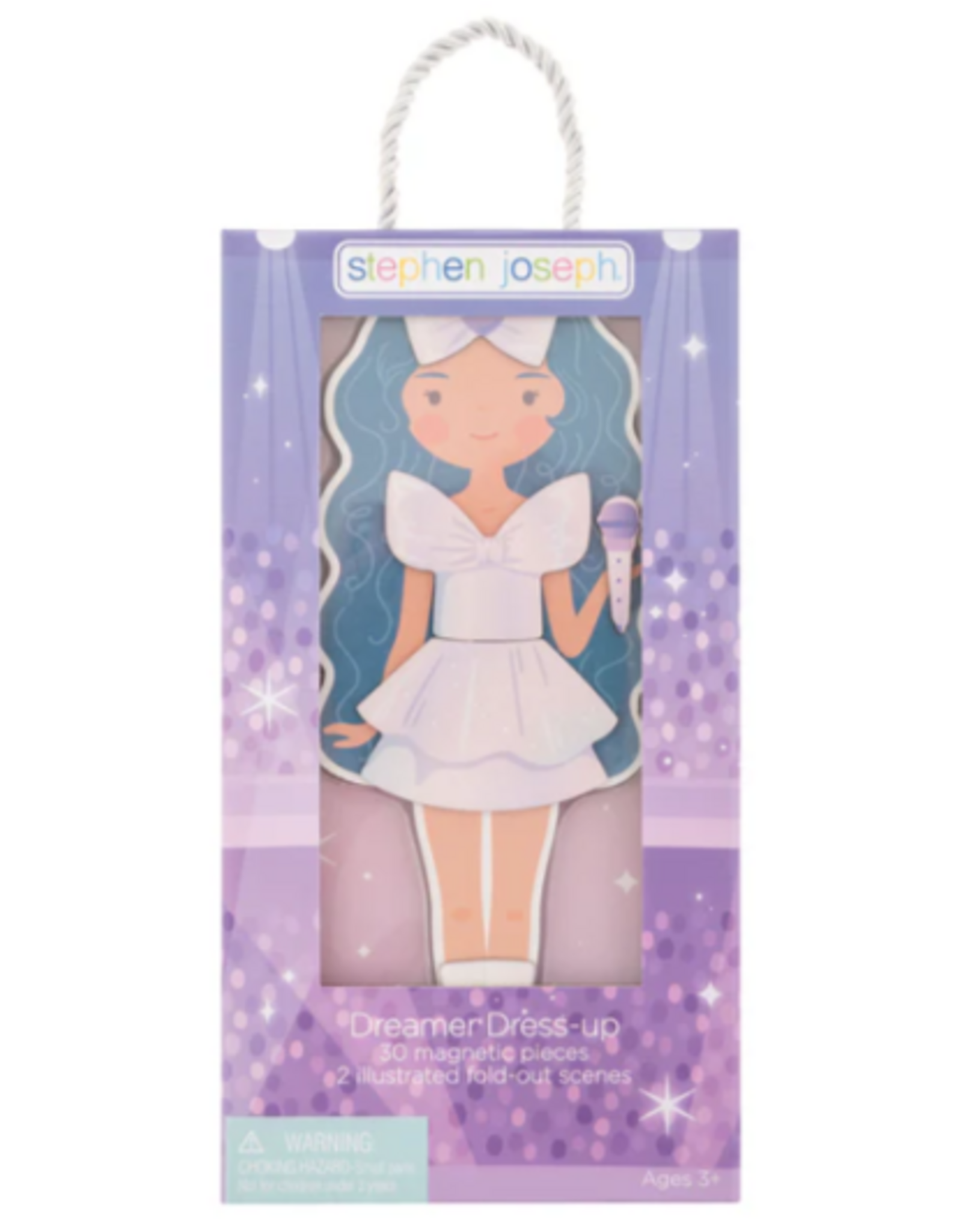 Stephen Joseph MAGNETIC DRESS UP DOLLS PRINCESS