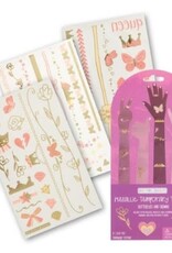 Stephen Joseph TEMPORARY TATTOOS METALLIC BUTTERFLIES