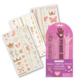 Stephen Joseph TEMPORARY TATTOOS METALLIC BUTTERFLIES