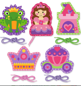 Stephen Joseph LACING CARDS PRINCESS /CASTLE