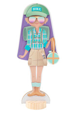 Stephen Joseph MAGNETIC DRESS UP DOLL WORLD TRAVELER