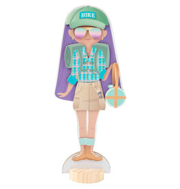 Stephen Joseph MAGNETIC DRESS UP DOLL WORLD TRAVELER