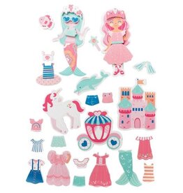 Stephen Joseph DRESS-UP BATH TOY GIRL /MERMAID