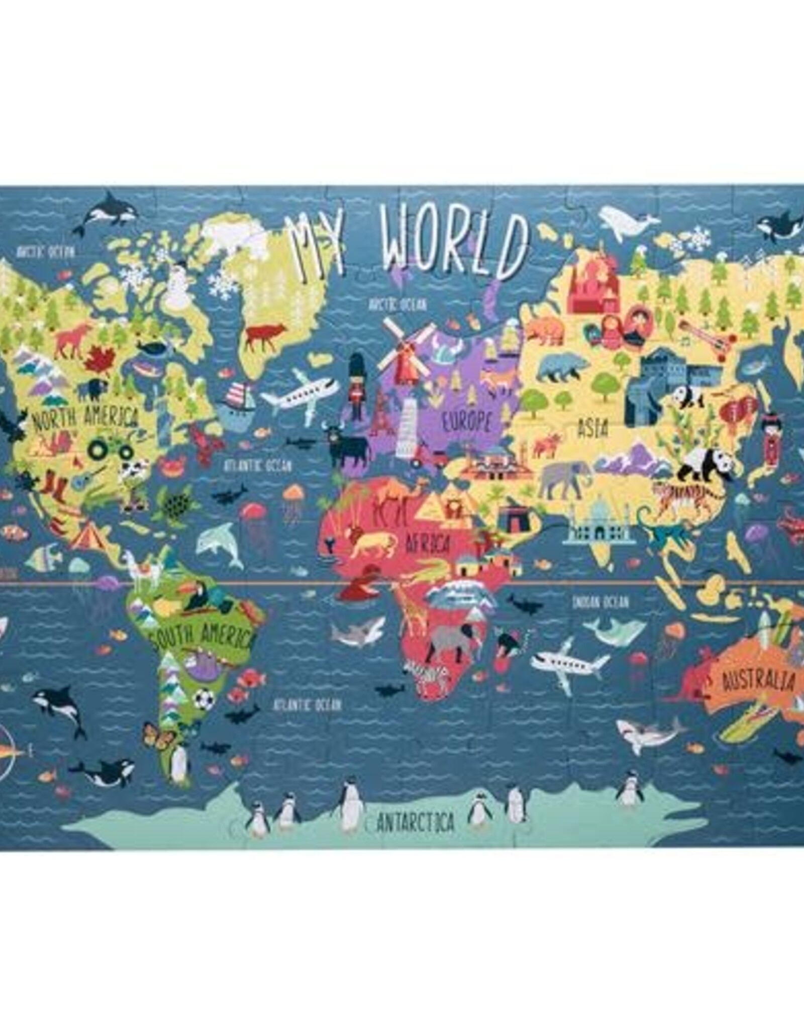 Stephen Joseph FLOOR PUZZLE WORLD