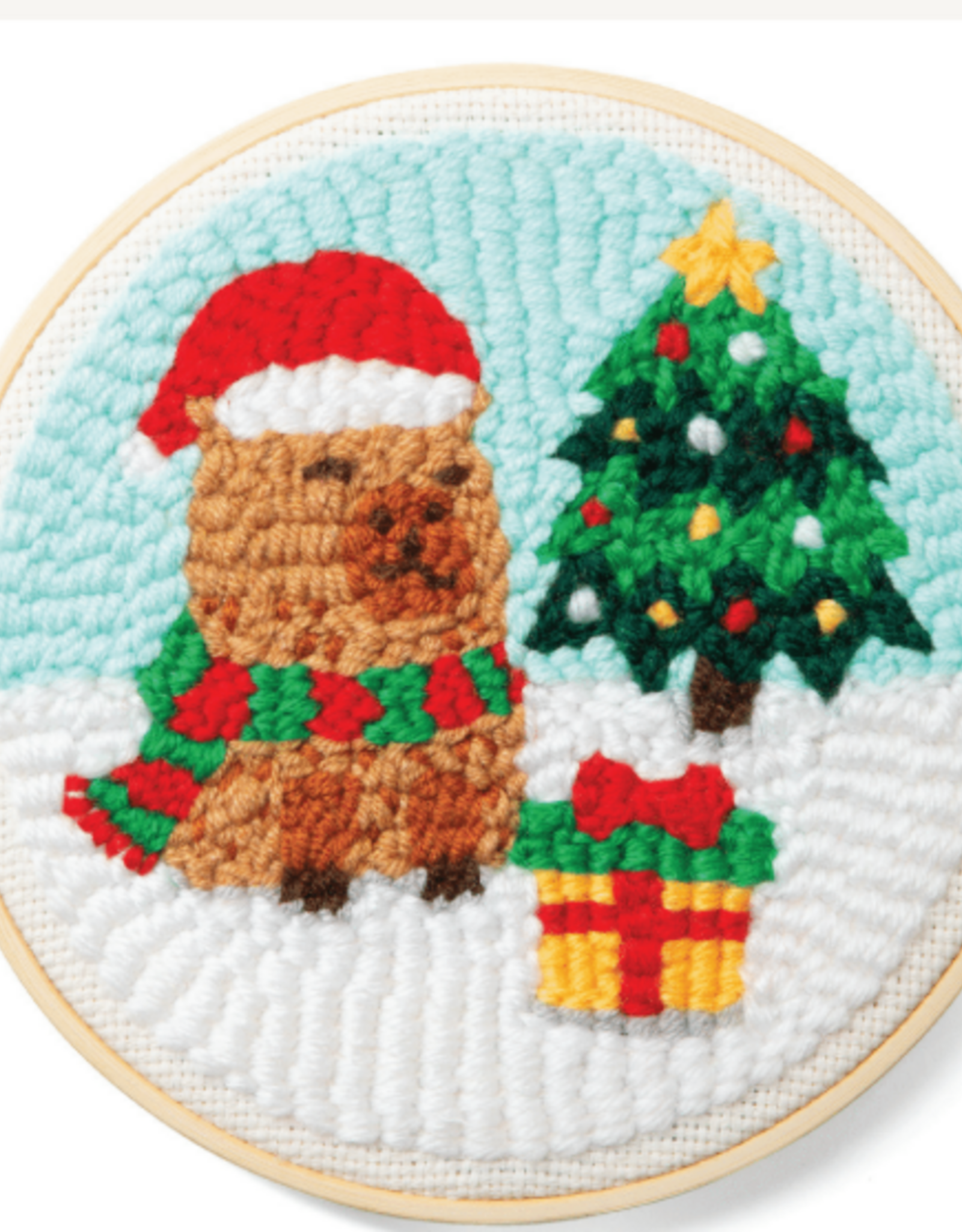 Kikkerland CAPYBARA CHRISTMAS  PUNCH NEED
