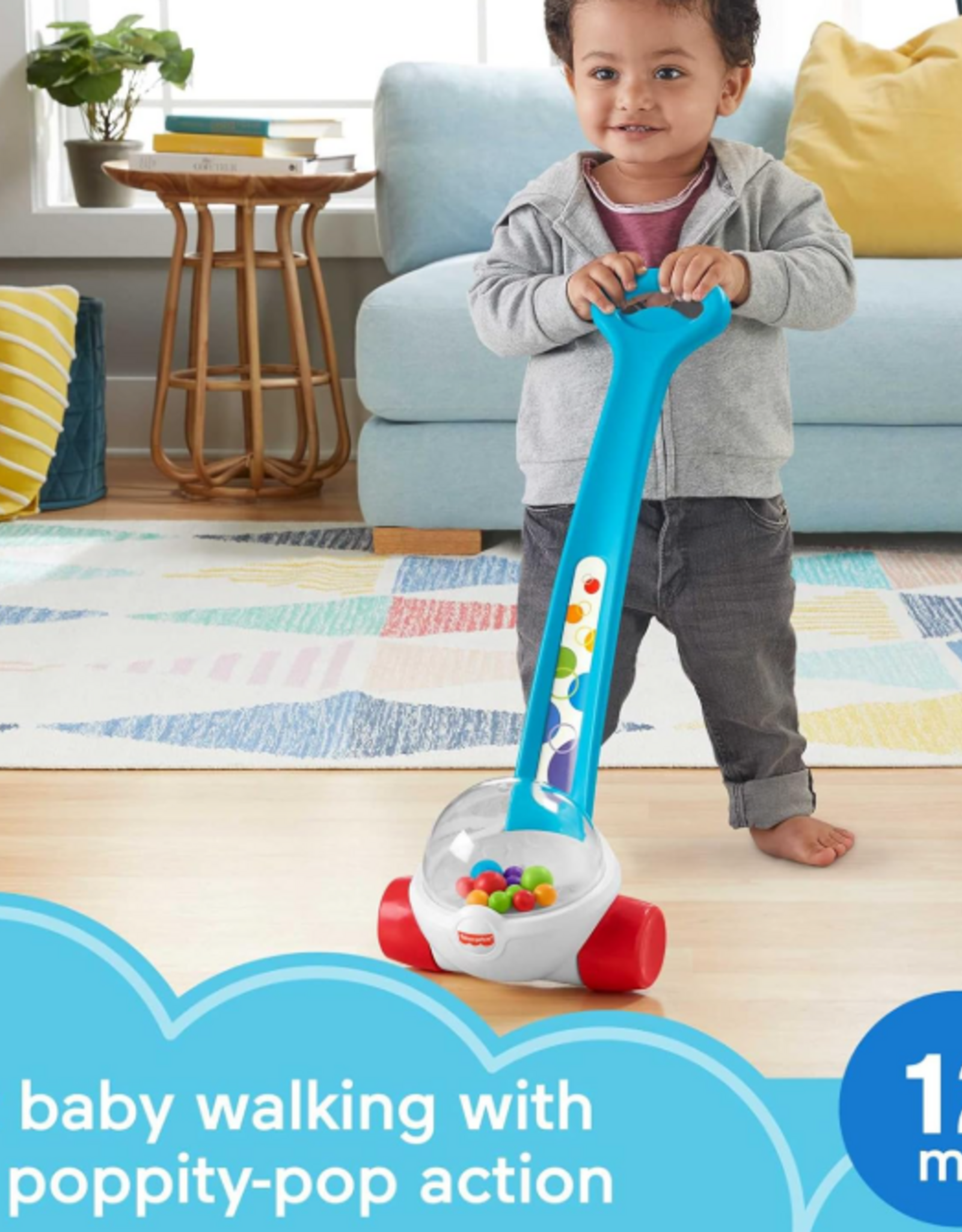 Fisher Price FP Blue Corn Popper