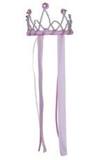 Great Pretenders Ribbon Tiara, Light Pink