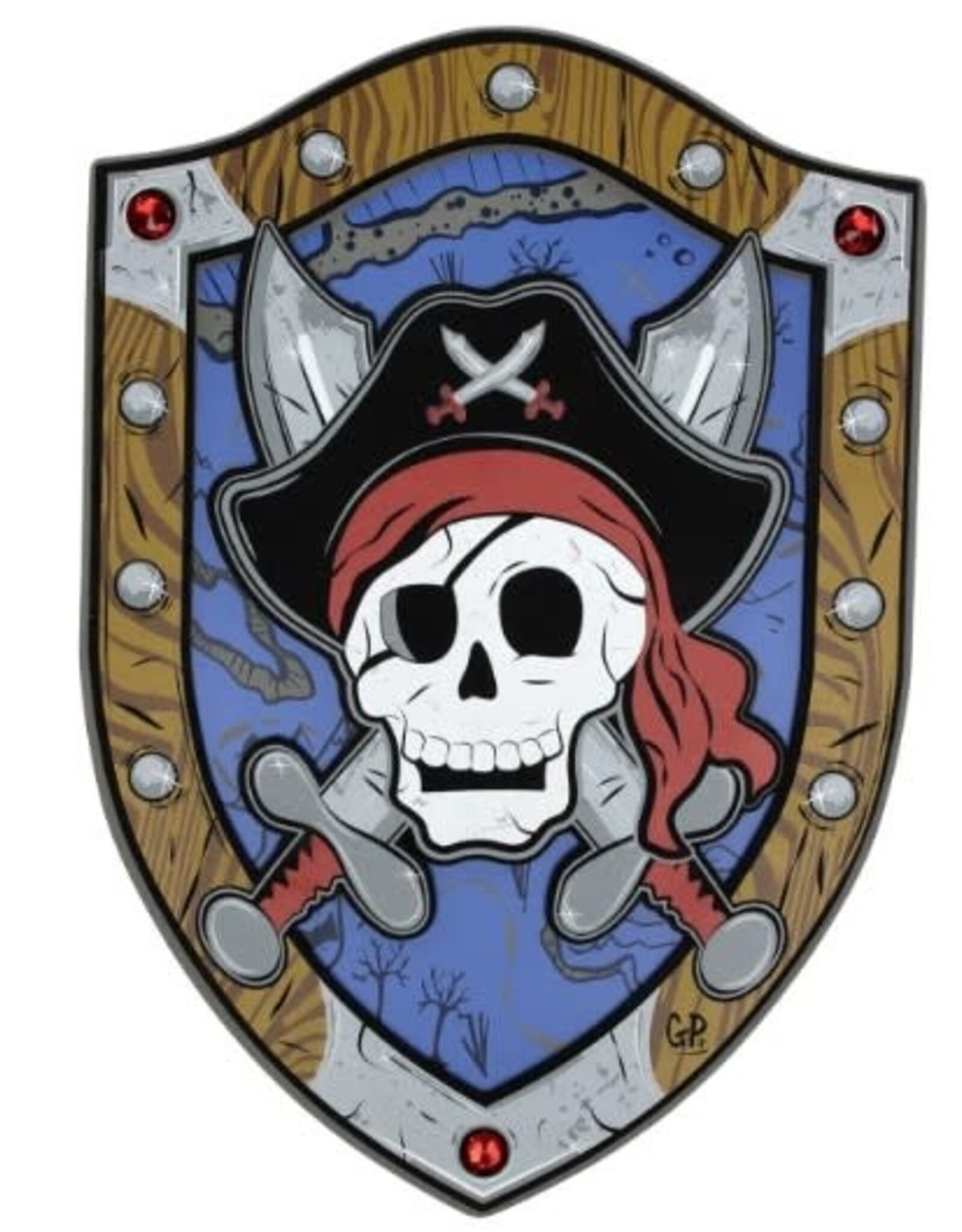 Great Pretenders Captain Skully Pirate EVA Shield