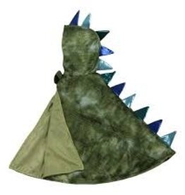 Great Pretenders Dragon Toddler Cape, Green/Blue, Size 2-3T