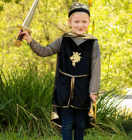 Great Pretenders Golden Knight With Tunic, Cape, & Crown, Size 5-6