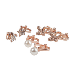 Great Pretenders Boutique Dazzle Clip On Earrings, 3 Sets