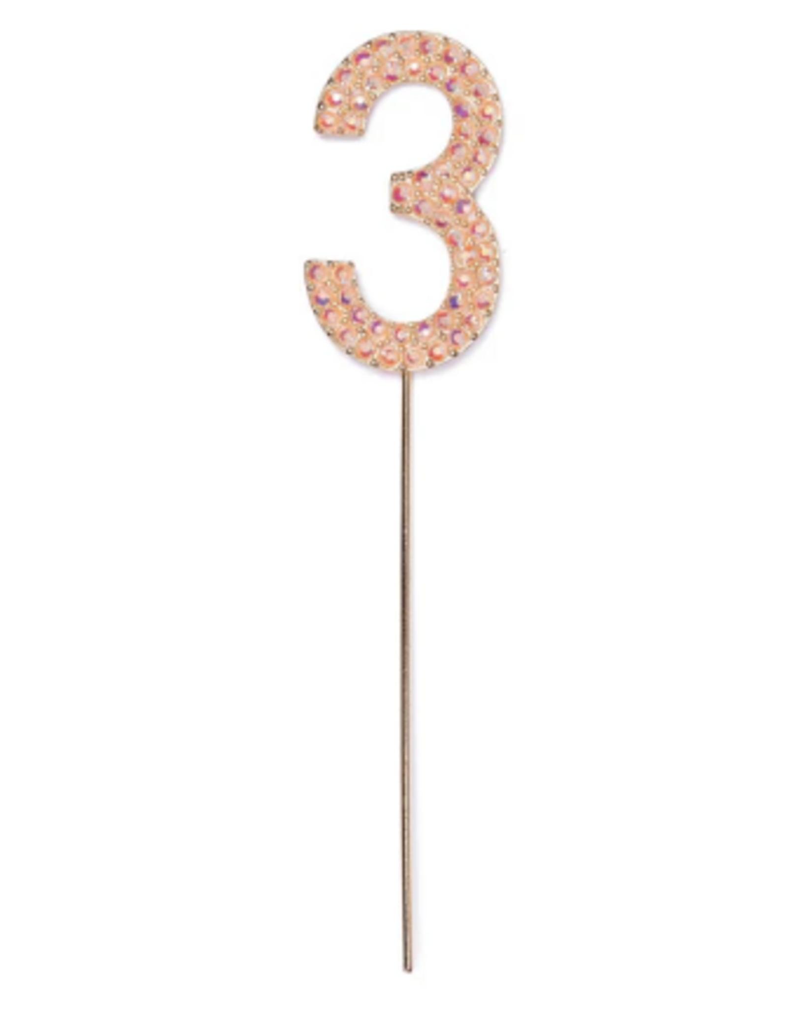 Great Pretenders Rhinestone Number 3, Pink