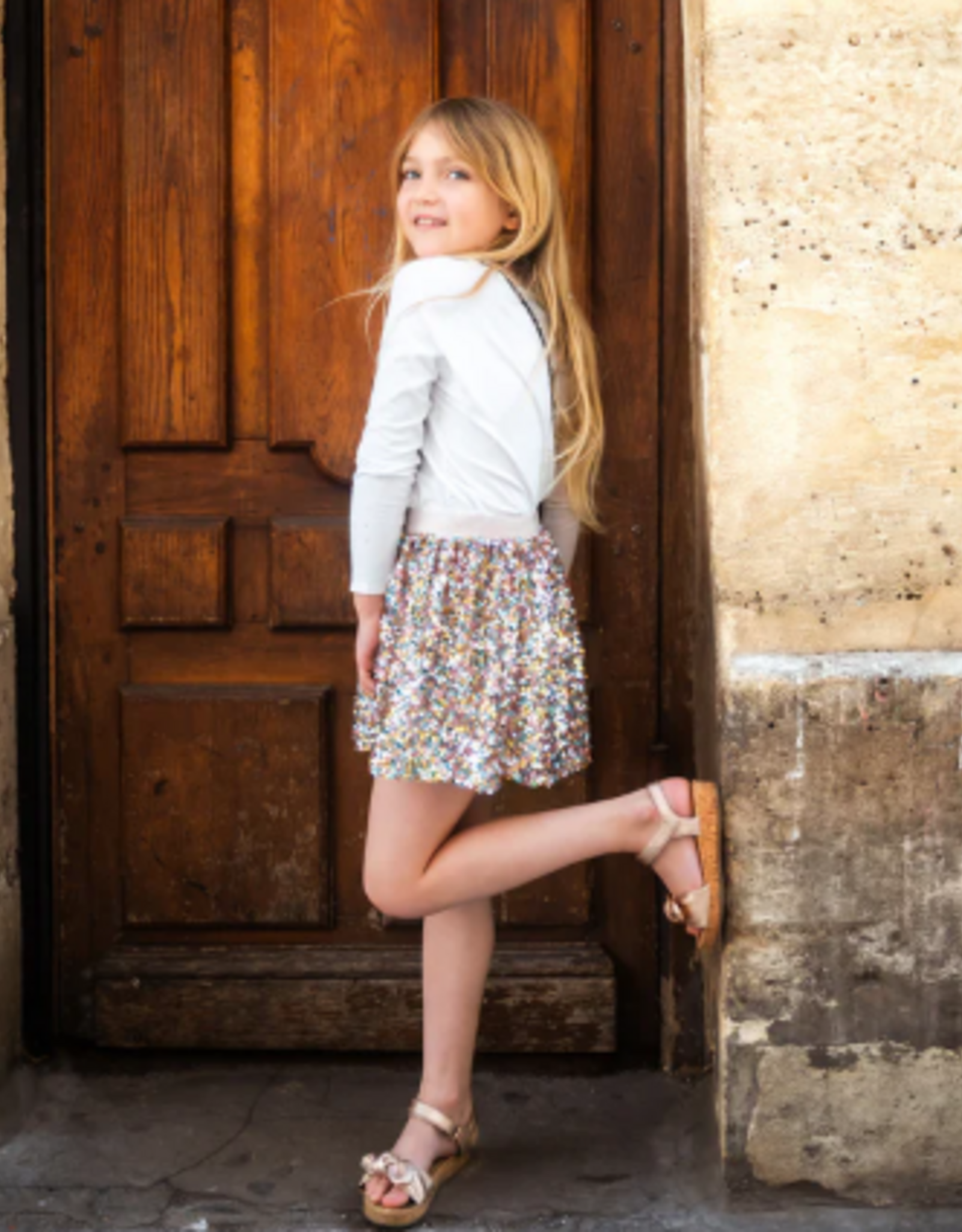 Great Pretenders A Star is Born Sequins Skirt, Size 4-6