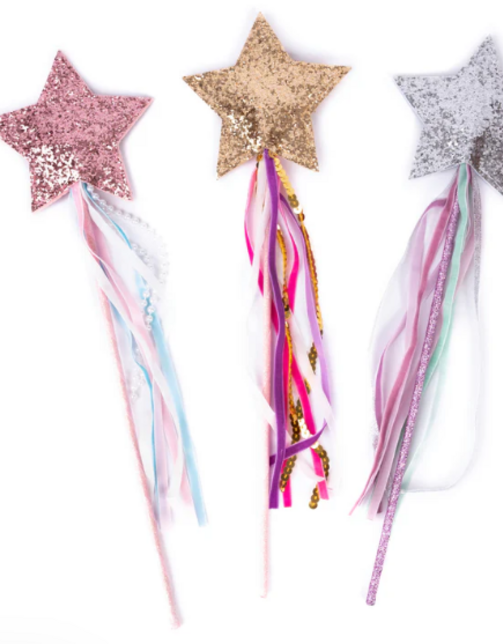 Great Pretenders Deluxe Twinkle Twinkle Star Wands, Assorted