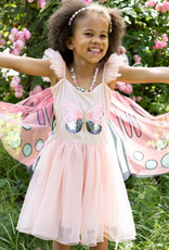 Great Pretenders Sequins Secret Butterﬂy Twirl Dress with Wings, Size 5-6