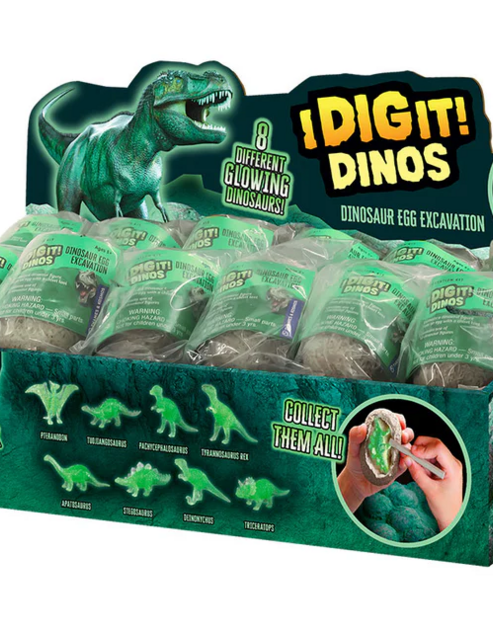 Thames & Kosmos I Dig It! Dinos - Glow-In-The-Dark Dino Egg