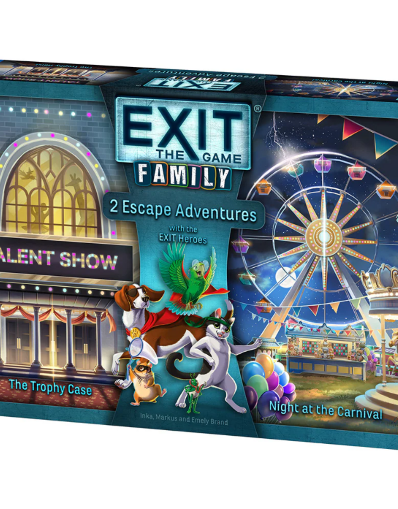 Thames & Kosmos EXIT - The Game - Family - The Trophy Case, Night at the Carnival