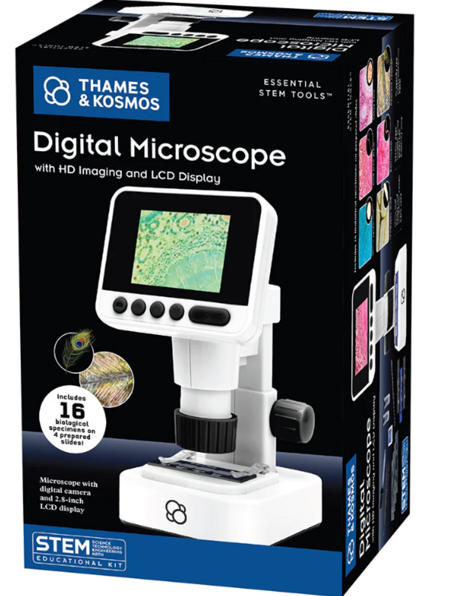 Thames & Kosmos The Thames & Kosmos Digital Microscope With HD Imaging and LCD Display