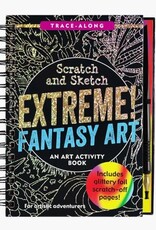 Peter Pauper Press Scratch & Sketch Extreme Fantasy Art