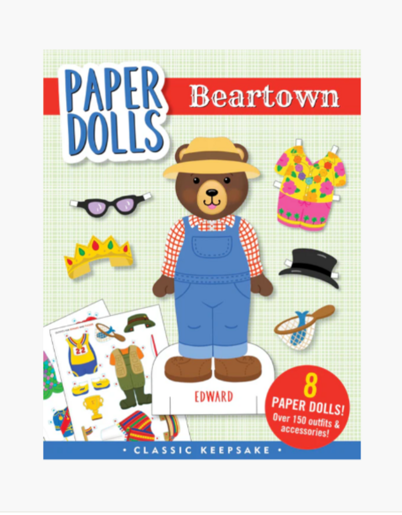 Peter Pauper Press Classic Keepsake Paper Dolls - Beartown