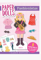 Peter Pauper Press Paper Doll Dress Up Fashionista