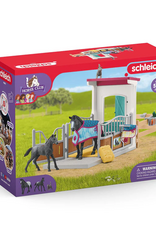 Schleich Horse Box with mare and foal 42611