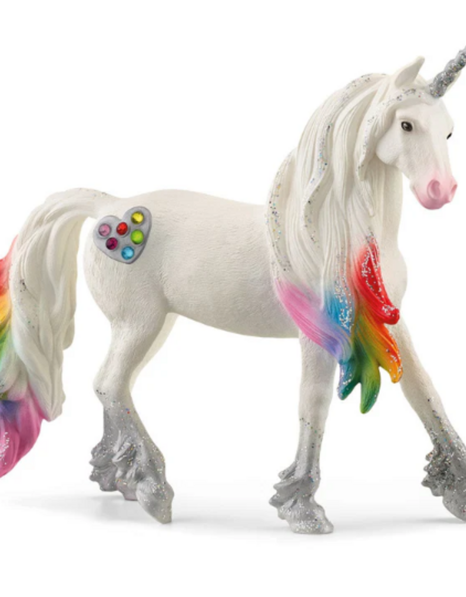 Schleich Rainbow Love Unicorn Stallion 70725