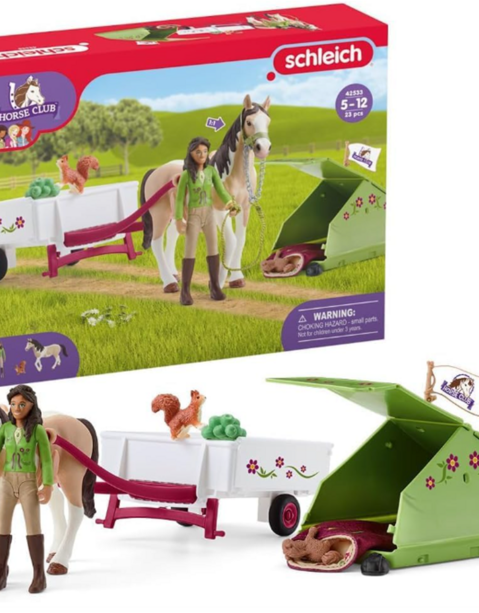 Schleich Horse Club Sarah's Camping Adventure 42533