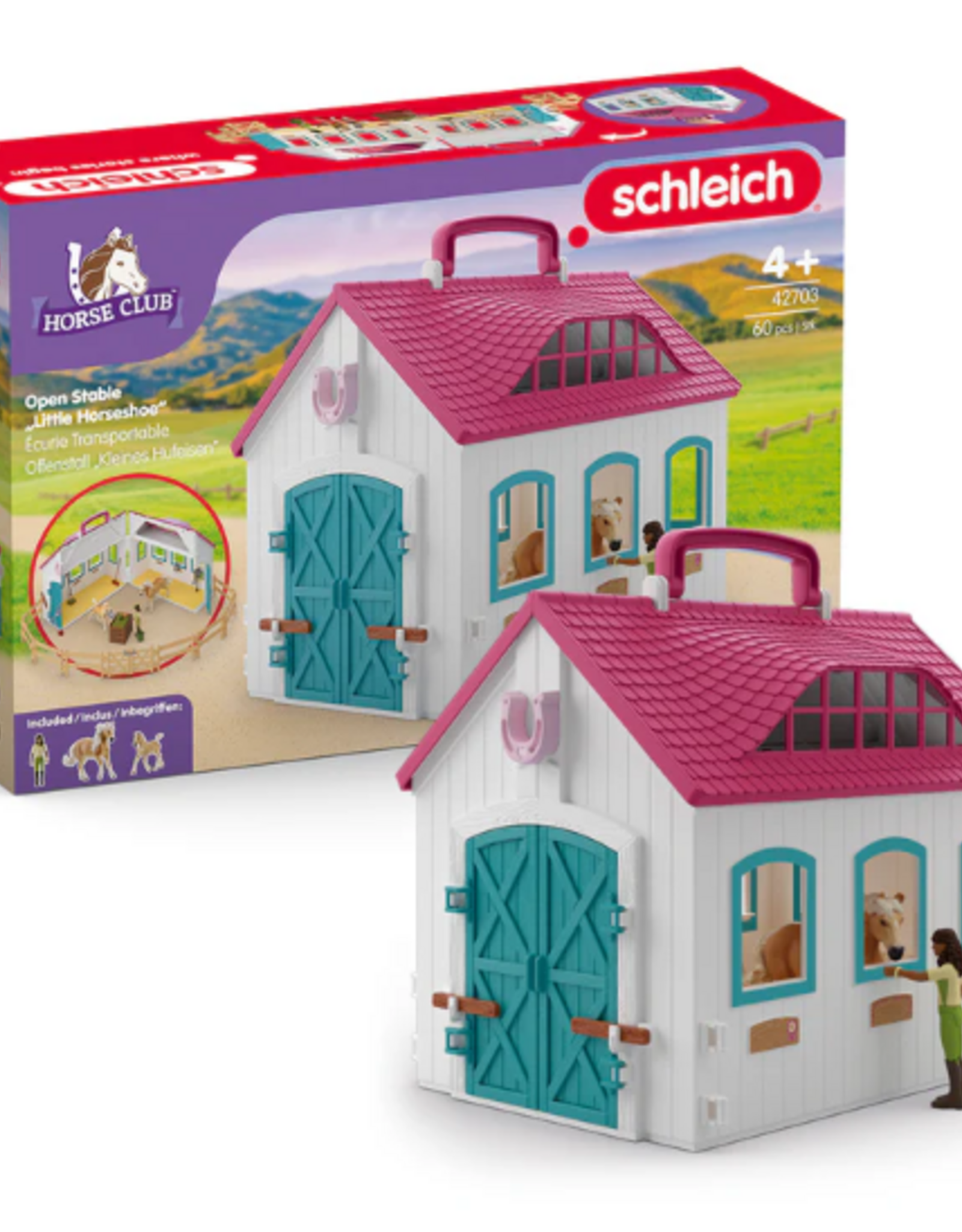 Schleich Horse Club Open stable 42703