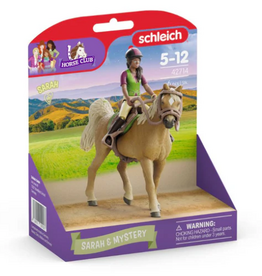 Schleich Horse Club Sarah & Mystery special paint 42714