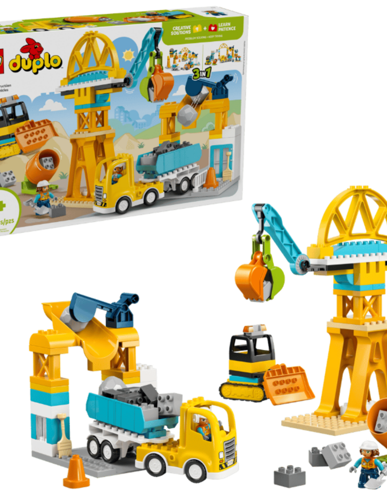 LEGO 10476 3 in 1 Construction Site and Vehicles