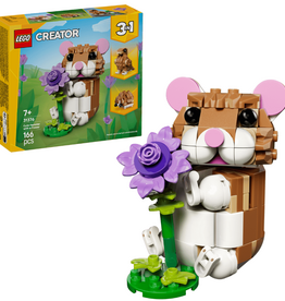LEGO 31376 Cute Hamster with a Flower