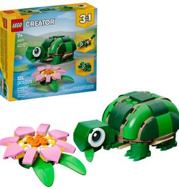 LEGO 31377 Turtle with a Water Lily Flower