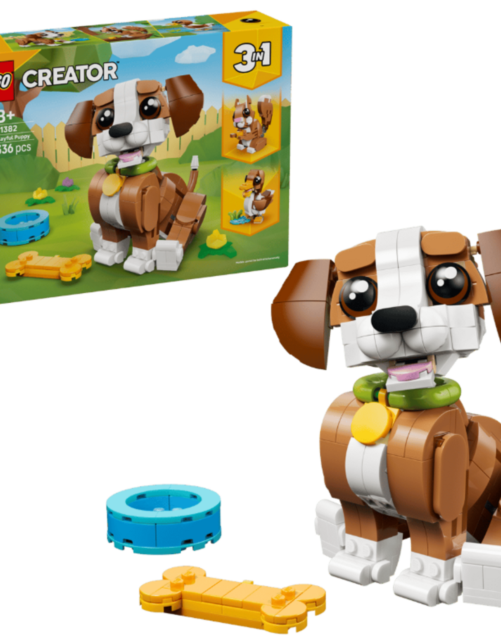LEGO 31382 Cute Animals: Playful Puppy Dog