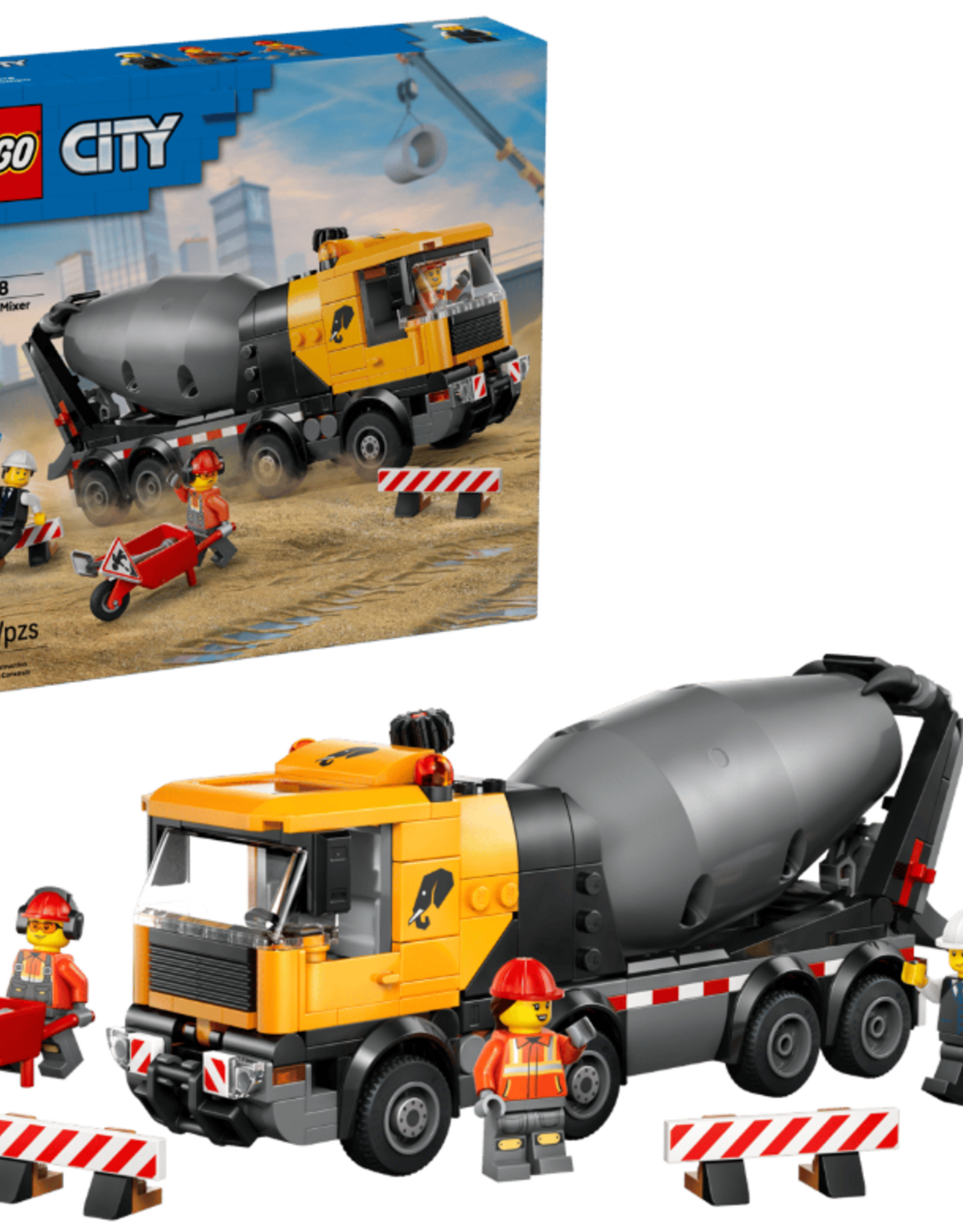 LEGO 60478 Cement Mixer