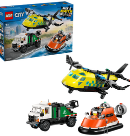 LEGO 60505 Airplane, Service Truck & Hovercraft Remix