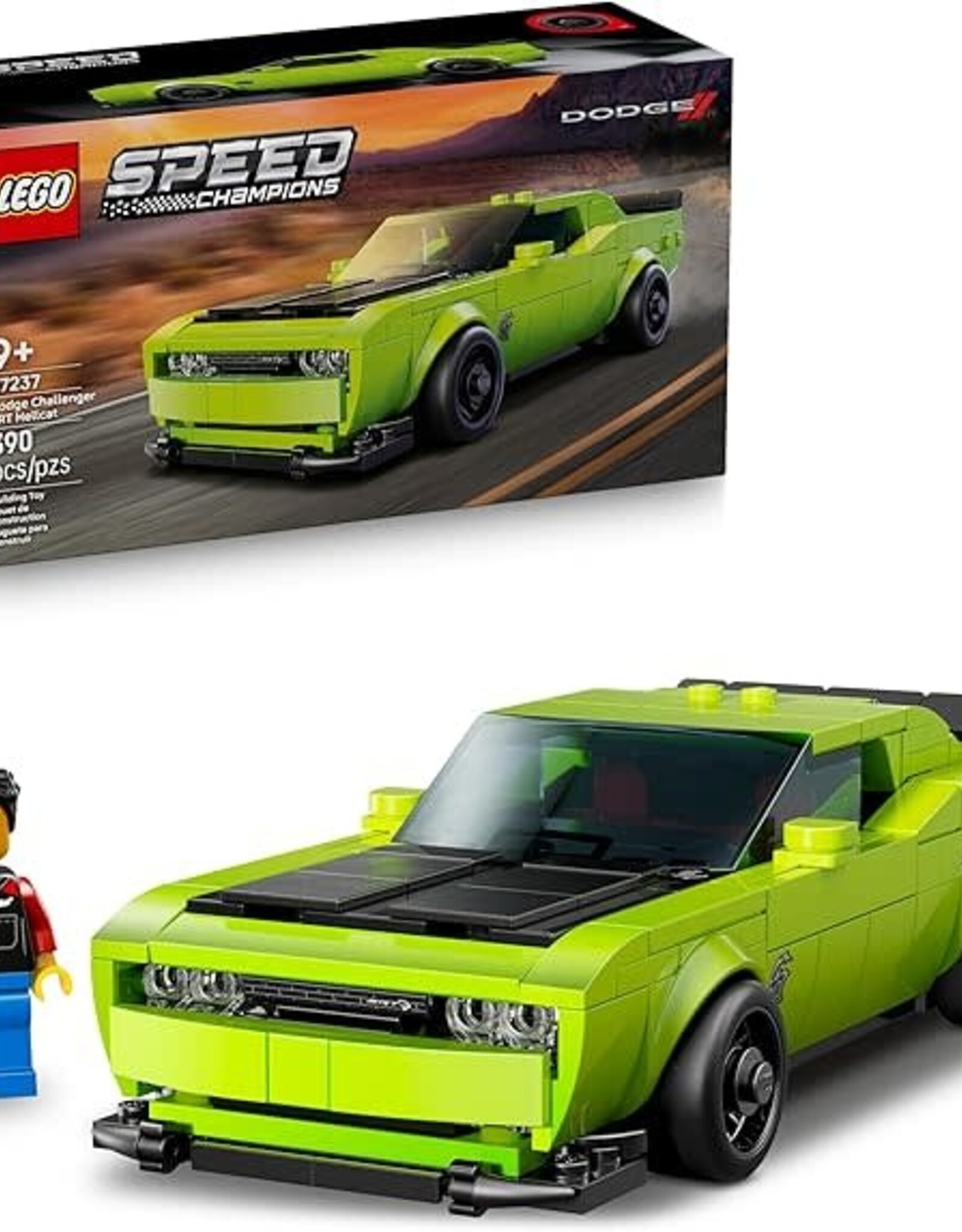 LEGO 77237 Dodge Challenger SRT Hellcat Sports Car