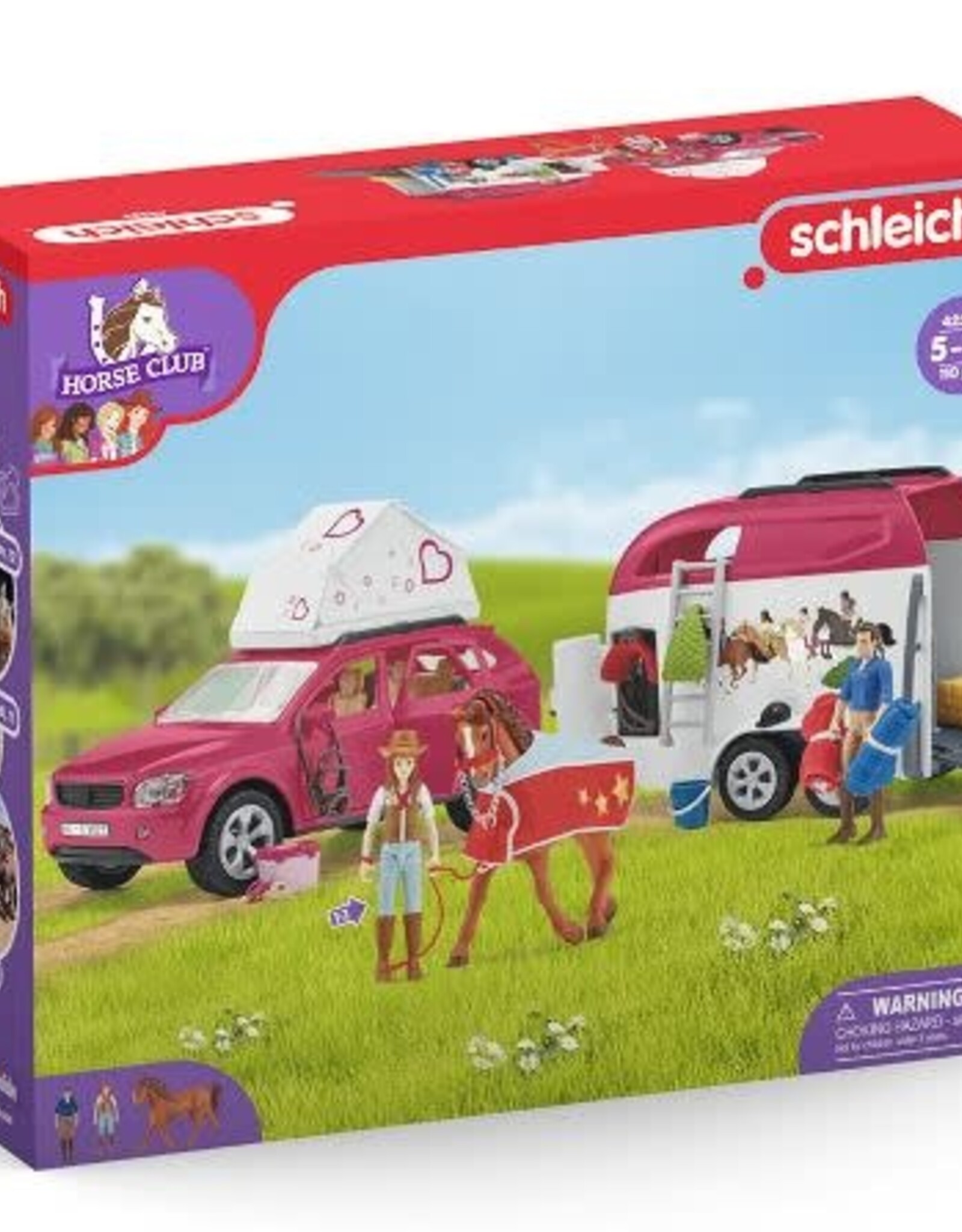 Schleich Horse Club Horse Adventures with Car and Trailer 42535