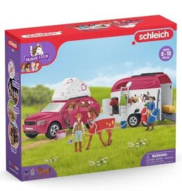 Schleich Horse Club Horse Adventures with Car and Trailer 42535