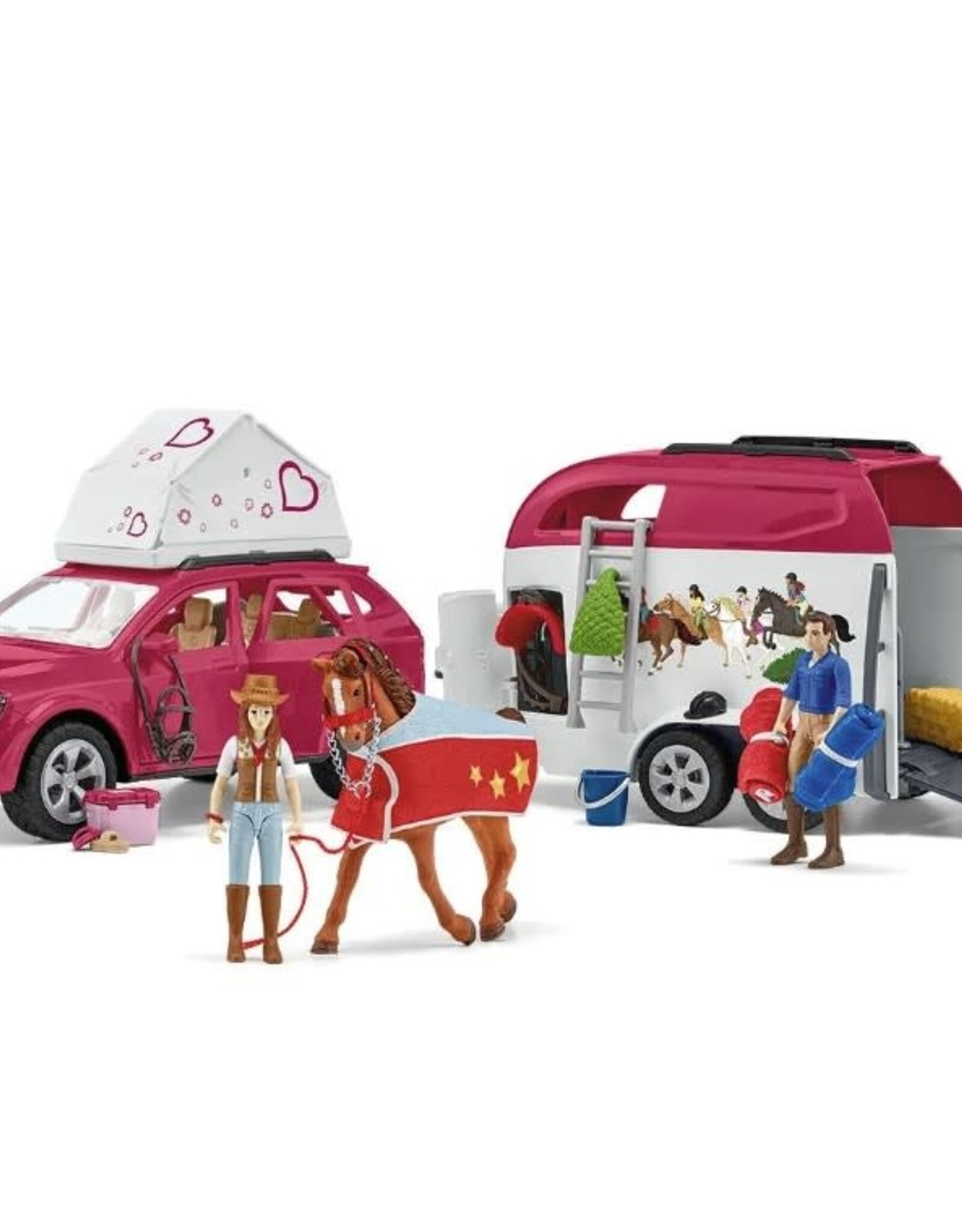 Schleich Horse Club Horse Adventures with Car and Trailer 42535