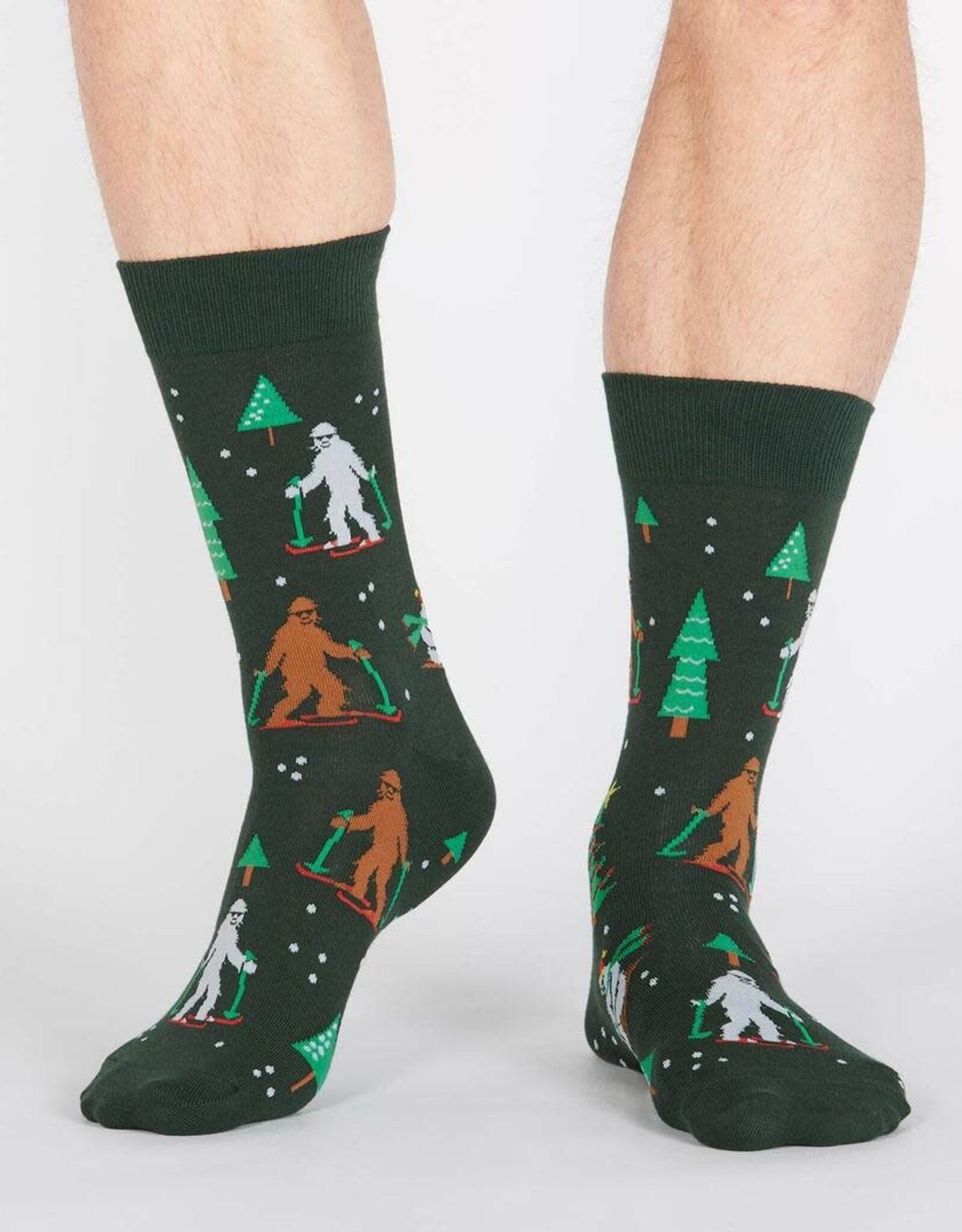 Sock It To Me Men's Crew: Ready, Yeti, Go!