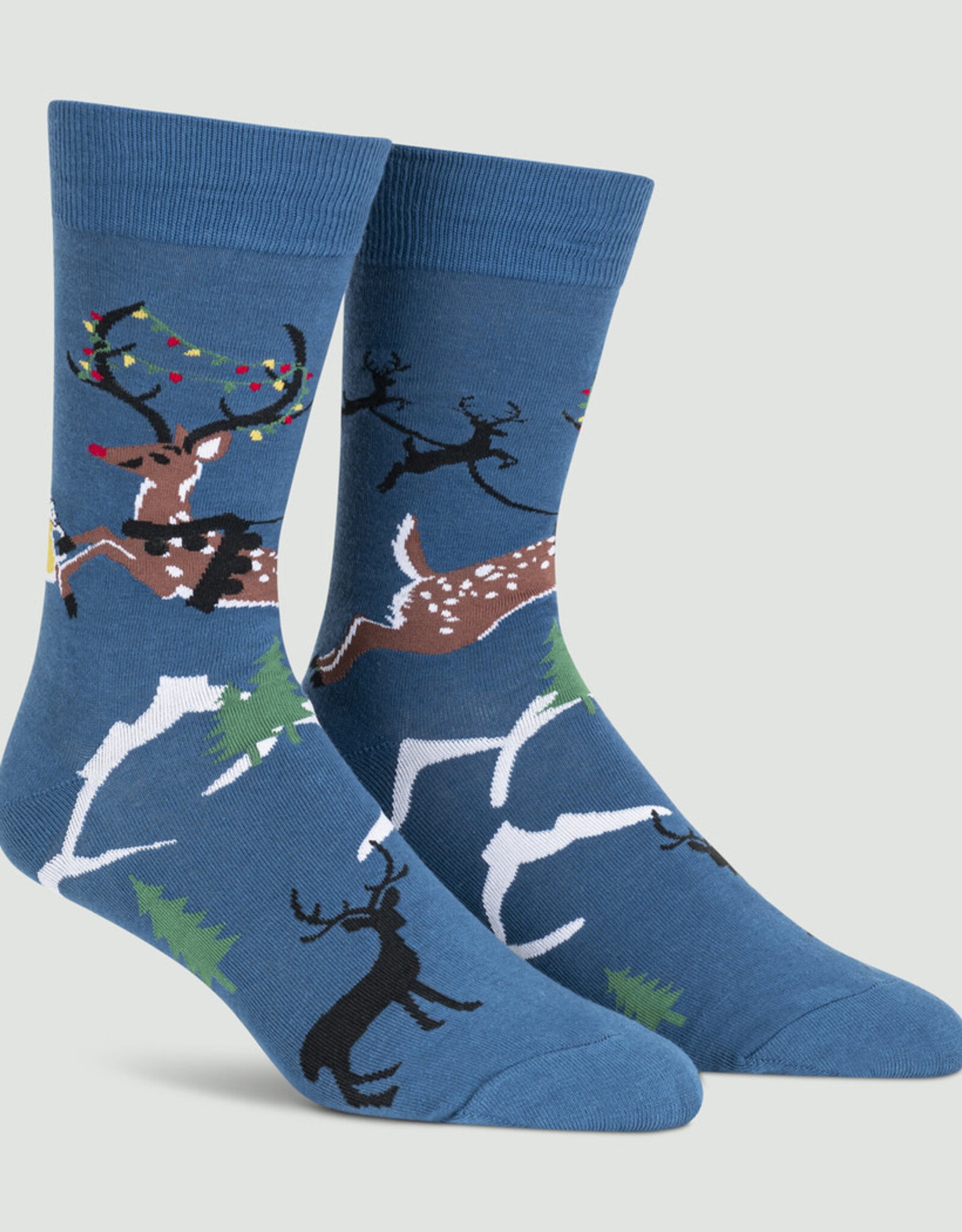 Sock It To Me Men's Crew: Brew-Dolph